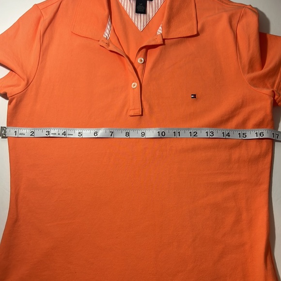 Tommy Hilfiger Orange Tee - Picture 7 of 8